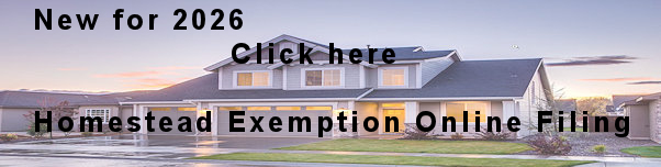 Homestead Exemption Online Filing